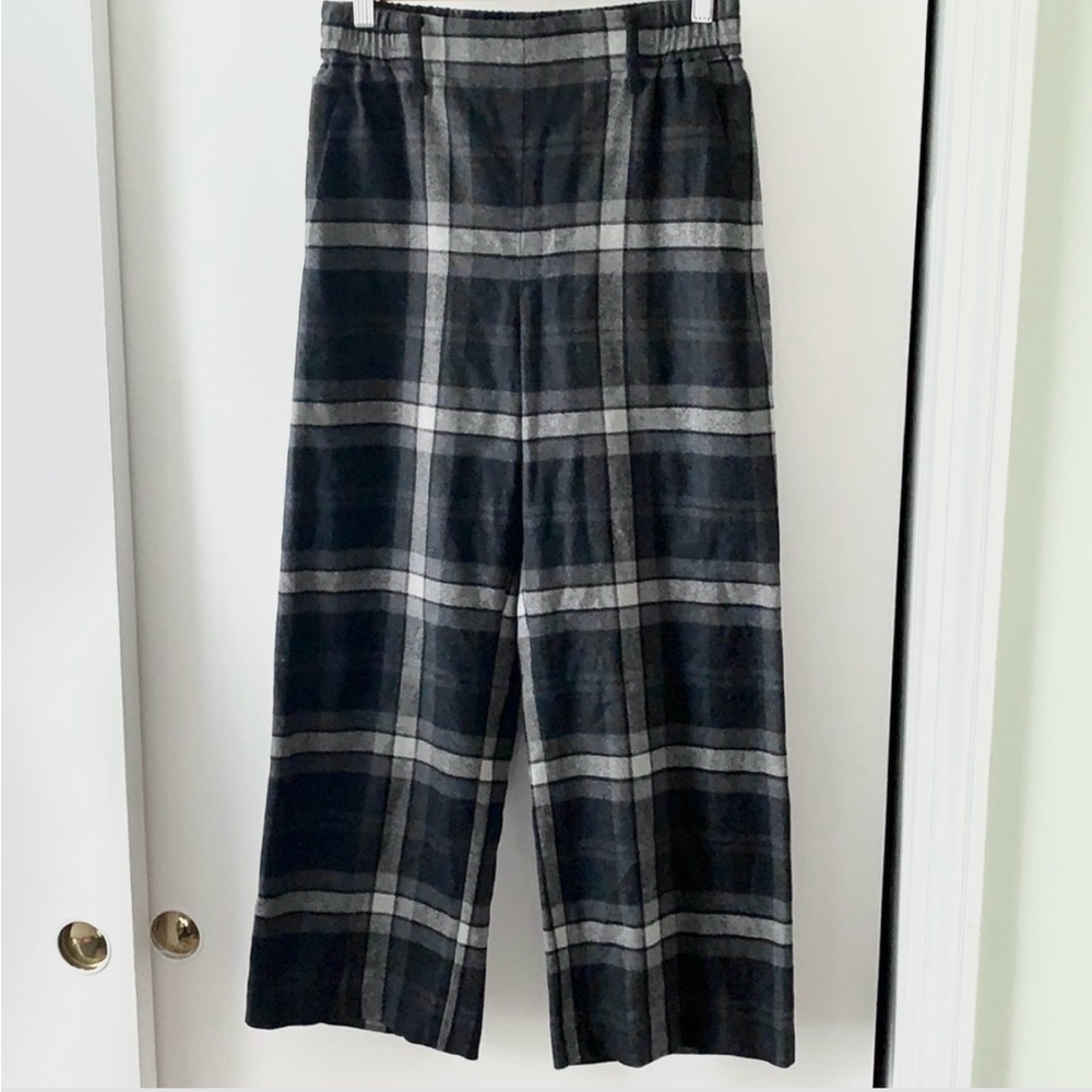 Wilfred plaid Easy pant wool cashmere blend xxs xs read